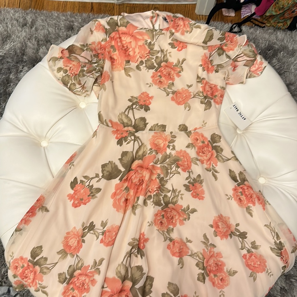 Attic Salt floral dress